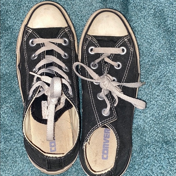 navy converse womens size 5
